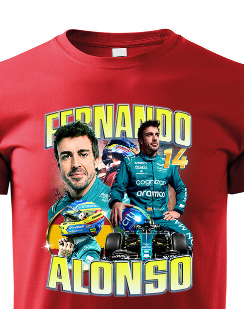 Dětské tričko F1 - Fernando Alonso
