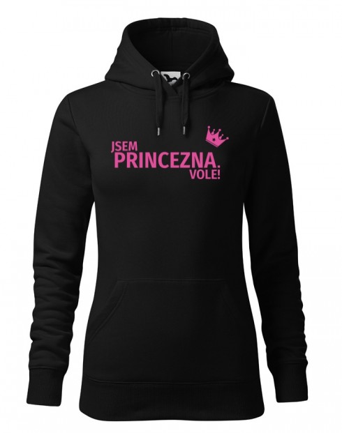 Dámská mikina Jsem princezna vole