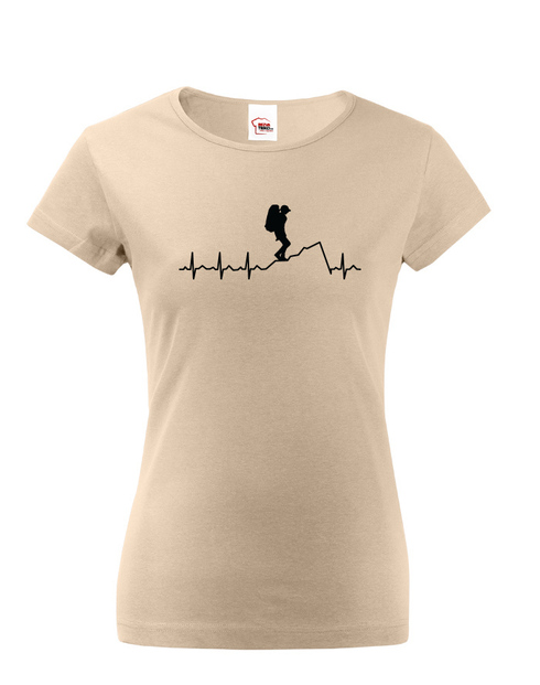 Dámské tričko Tep turisty