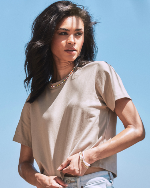 Dámský crop top s vlastním potiskem