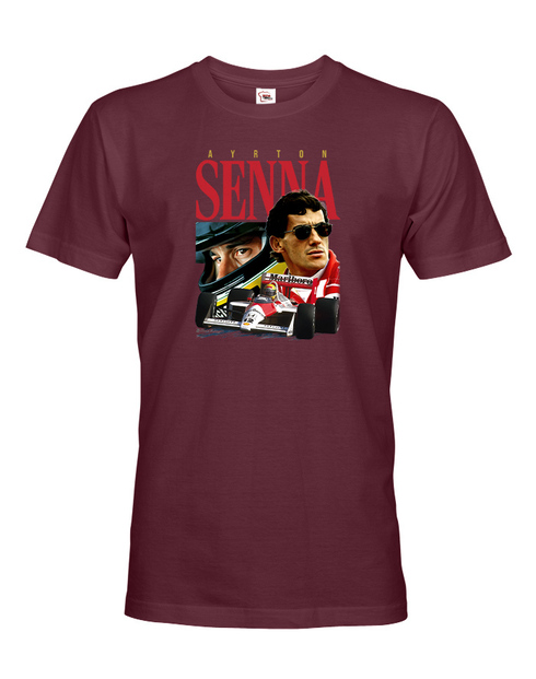 Pánské tričko F1 - Ayrton Senna 2