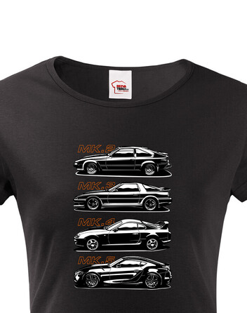 Dámské tričko Toyota Supra History
