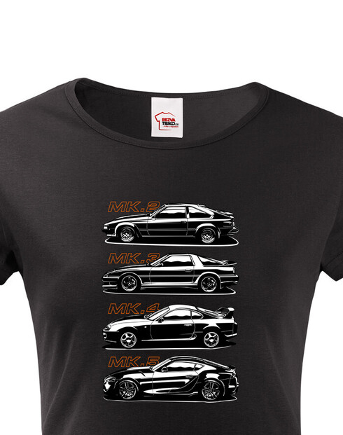 Dámské tričko Toyota Supra History