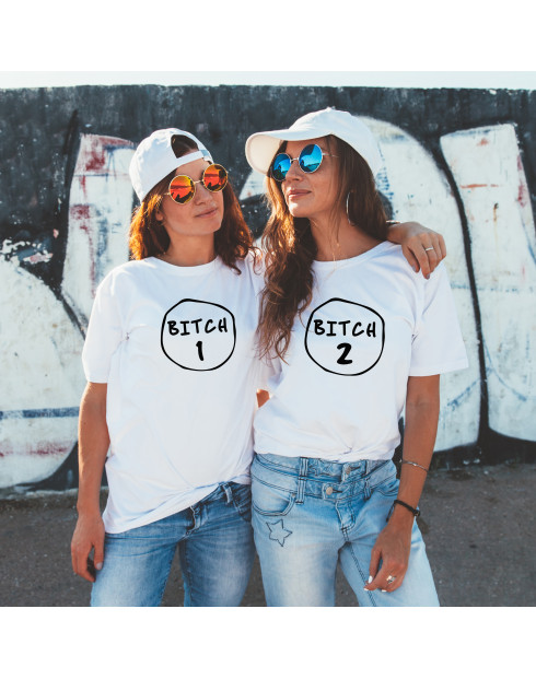 Dámská BFF trička Bitch