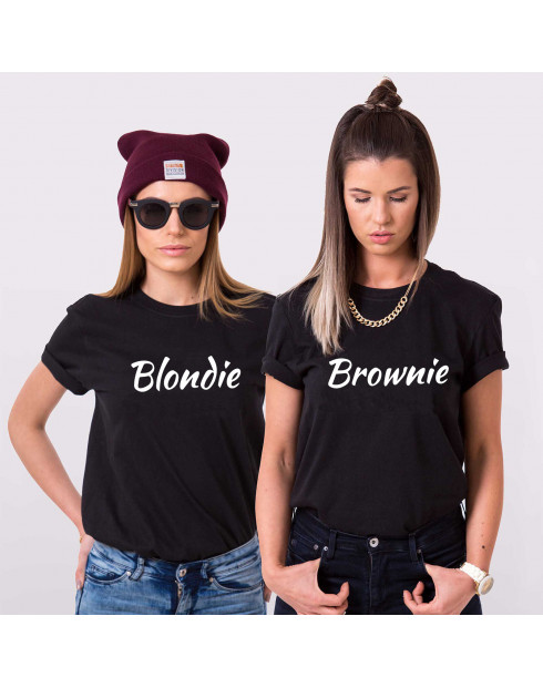 Dámská trička Blondie a Brownie