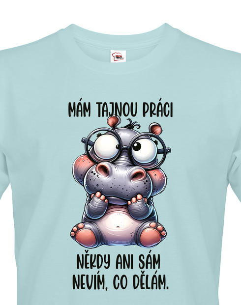 Pánské tričko Hroch - Tajná práce