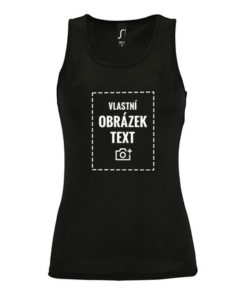 Dámské funkční tílko s vlastním potiskem