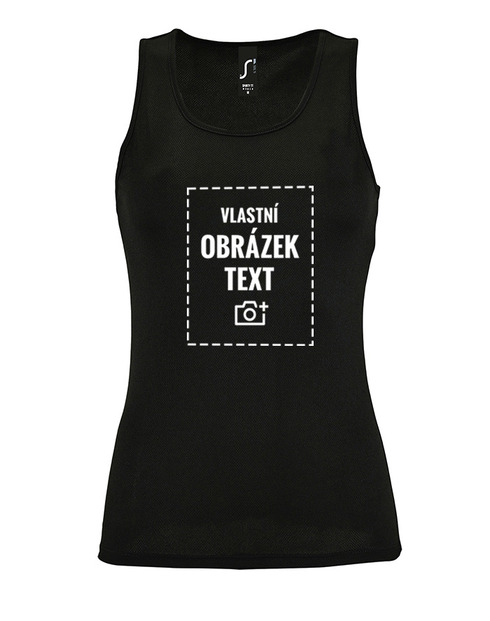 Dámské funkční tílko s vlastním potiskem