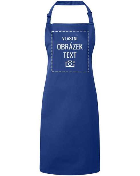 Zástěra s laclem s vlastním potiskem