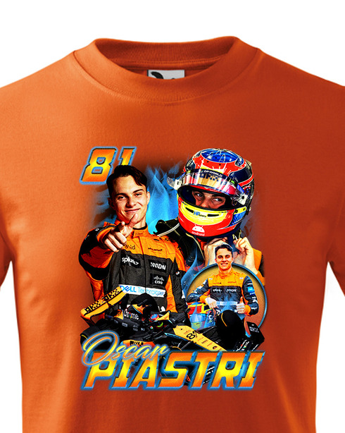 Dětské tričko F1 - Oscar Piastri