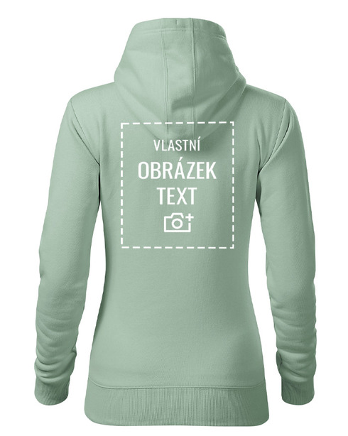 Dámská mikina s vlastním potiskem
