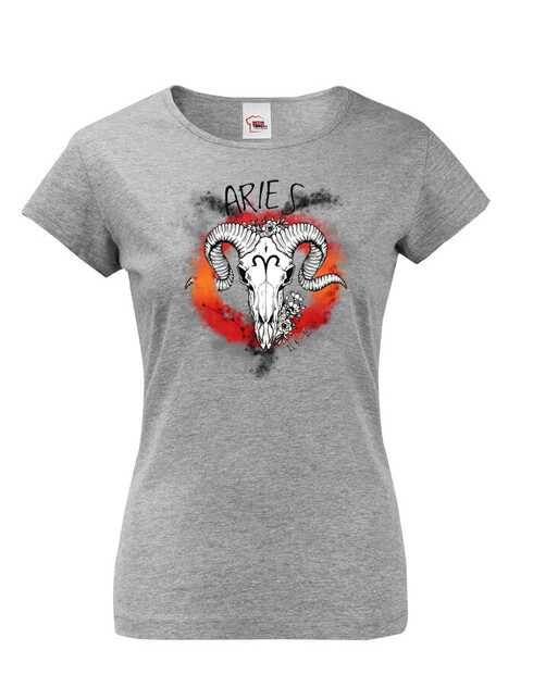 Dámské tričko se znamením zvěrokruhu Beran
