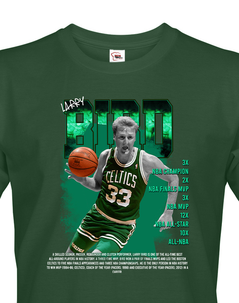 Pánské tričko Larry Bird