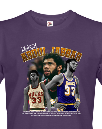 Pánské tričko Kareem Abdul- Jabbar