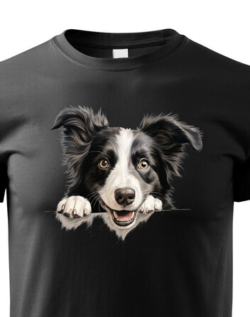 Dětské tričko Border kolie