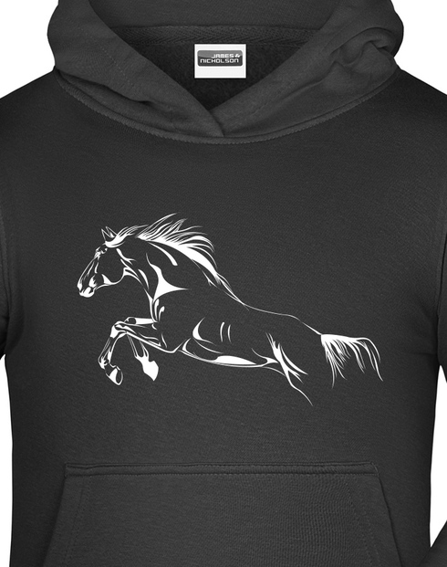 Dětská mikina Kůň skok