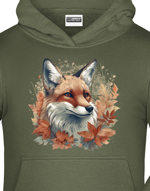 Dětská mikina Liška podzim