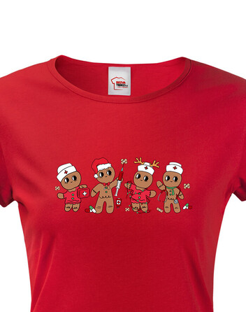 Dámské vánoční tričko pro sestřičky