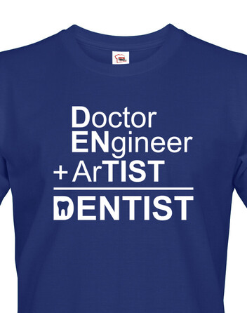 Pánské tričko pro zubaře