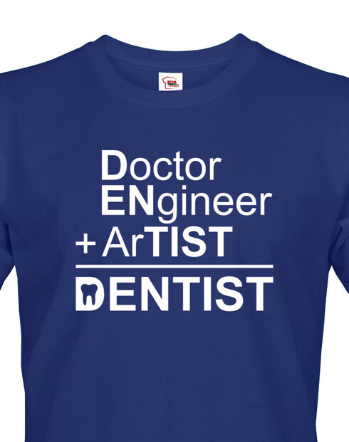 Pánské tričko pro zubaře