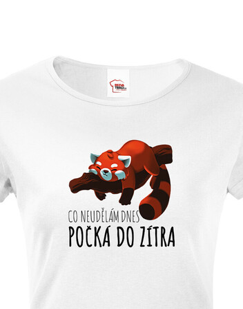Dámské tričko Co neudělám dnes