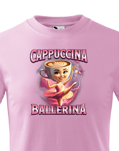 Dětské tričko Cappuccina Ballerina