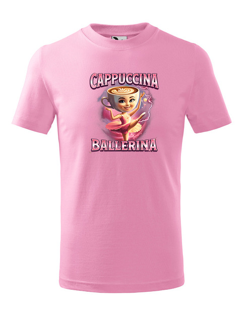Dětské tričko Cappuccina Ballerina