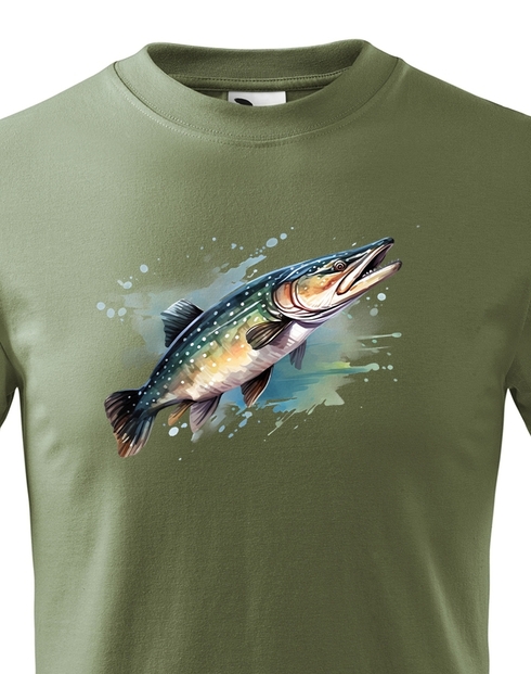 Dětské triko štika