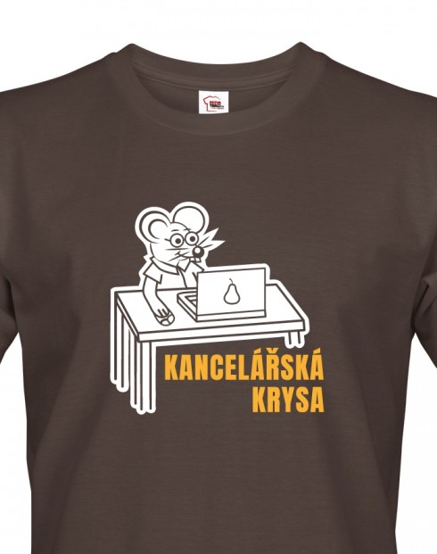 Pánské tričko Kancelářská krysa
