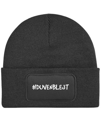 Čepice s obdélníkovou nášivkou DuVenBlejt