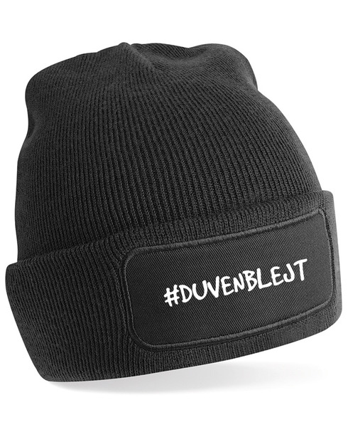 Čepice s obdélníkovou nášivkou DuVenBlejt