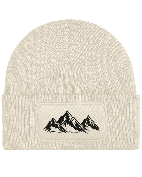 Čepice s obdélníkovou nášivkou Hory