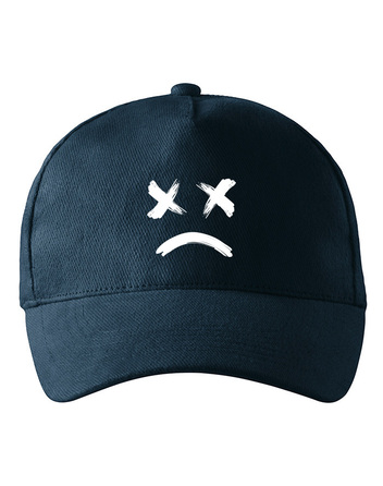 Unisex kšiltovka Sad face