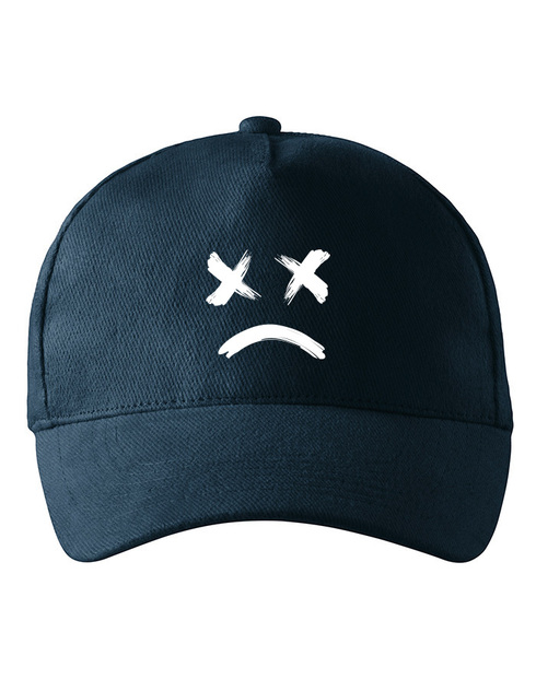 Unisex kšiltovka Sad face