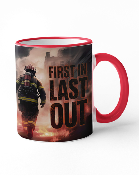 Keramický hrnek pro hasiče