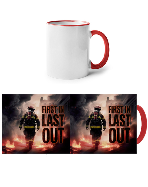 Keramický hrnek pro hasiče