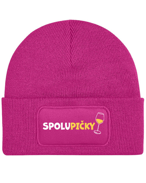 Čepice s obdelníkovou nášivkou Spolupičky