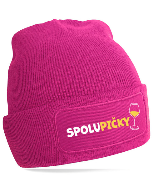 Čepice s obdelníkovou nášivkou Spolupičky