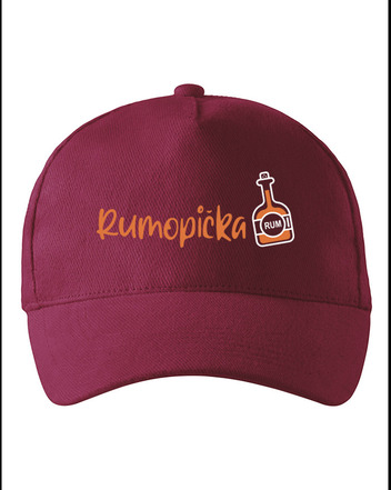 Unisex kšiltovka Rumopička