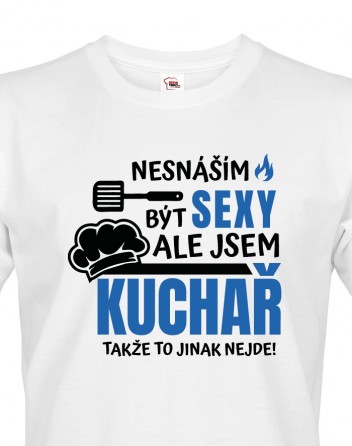Pánské tričko Sexy kuchař