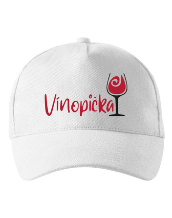 Unisex kšiltovka Vínopička