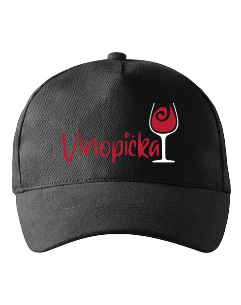 Unisex kšiltovka Vínopička