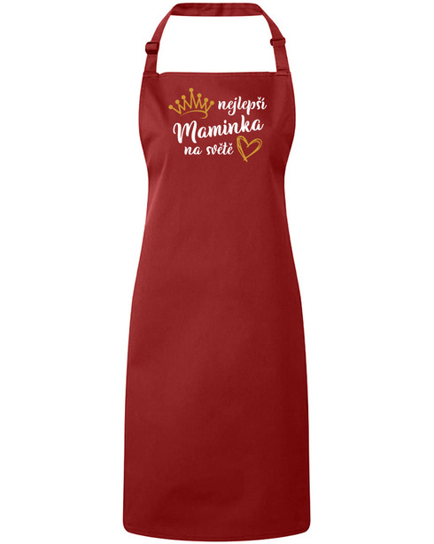 Zástěra s laclem Nejlepší maminka na světě