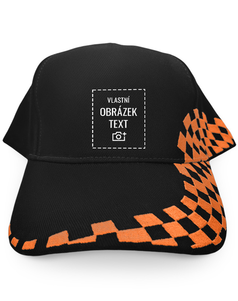 Kšiltovka Grand Prix s vlastním potiskem