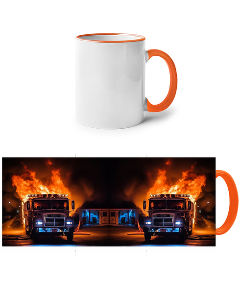 Keramický hrnek pro hasiče 3