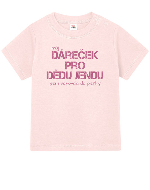 Dětské tričko pro miminka Dáreček pro .... s volitelným jménem
