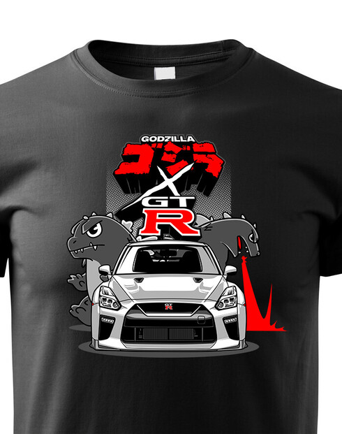 Dětské tričko Nissan GTR Godzilla