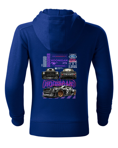Dětská mikina se zipem Ford Mustang Hoonicorn