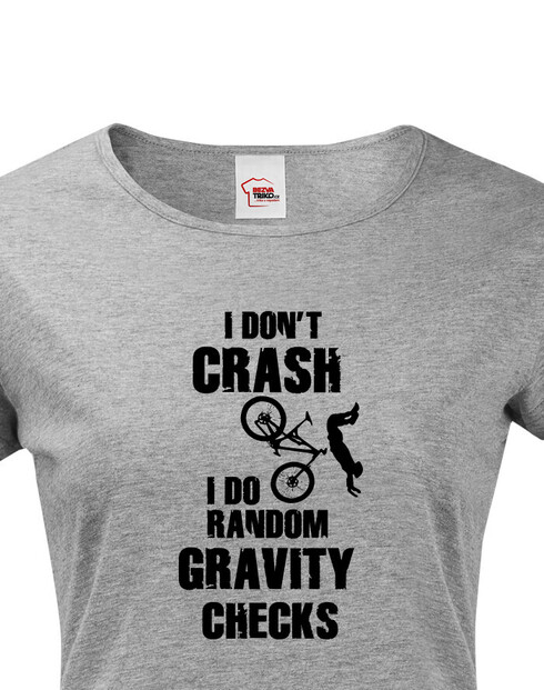 Dámské MTB tričko RANDOM GRAVITY CHECKS