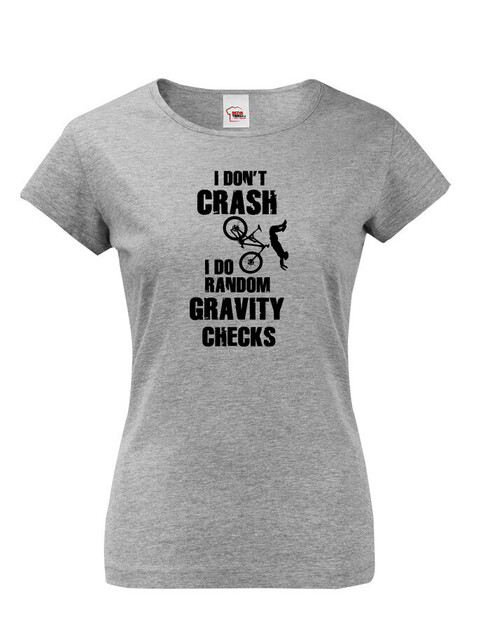 Dámské MTB tričko RANDOM GRAVITY CHECKS